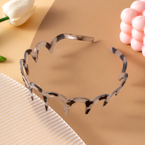 Korean Women Hair Comb Non-Slip Headband Plastic U Shape Hair Hoops