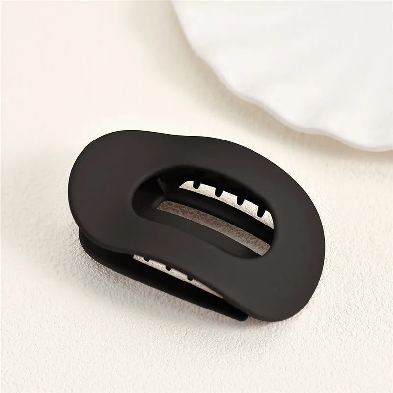 Korean Elegant Hair Claws Crab Matte Acetic Acid Hair Clip Spoon