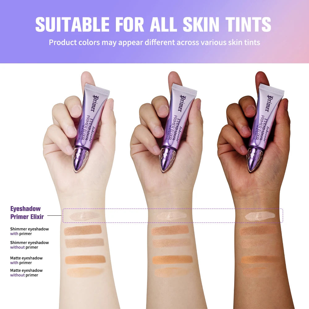 Eyeshadow Makeup Primer Smooth Blending Prevents Creasing & Fading