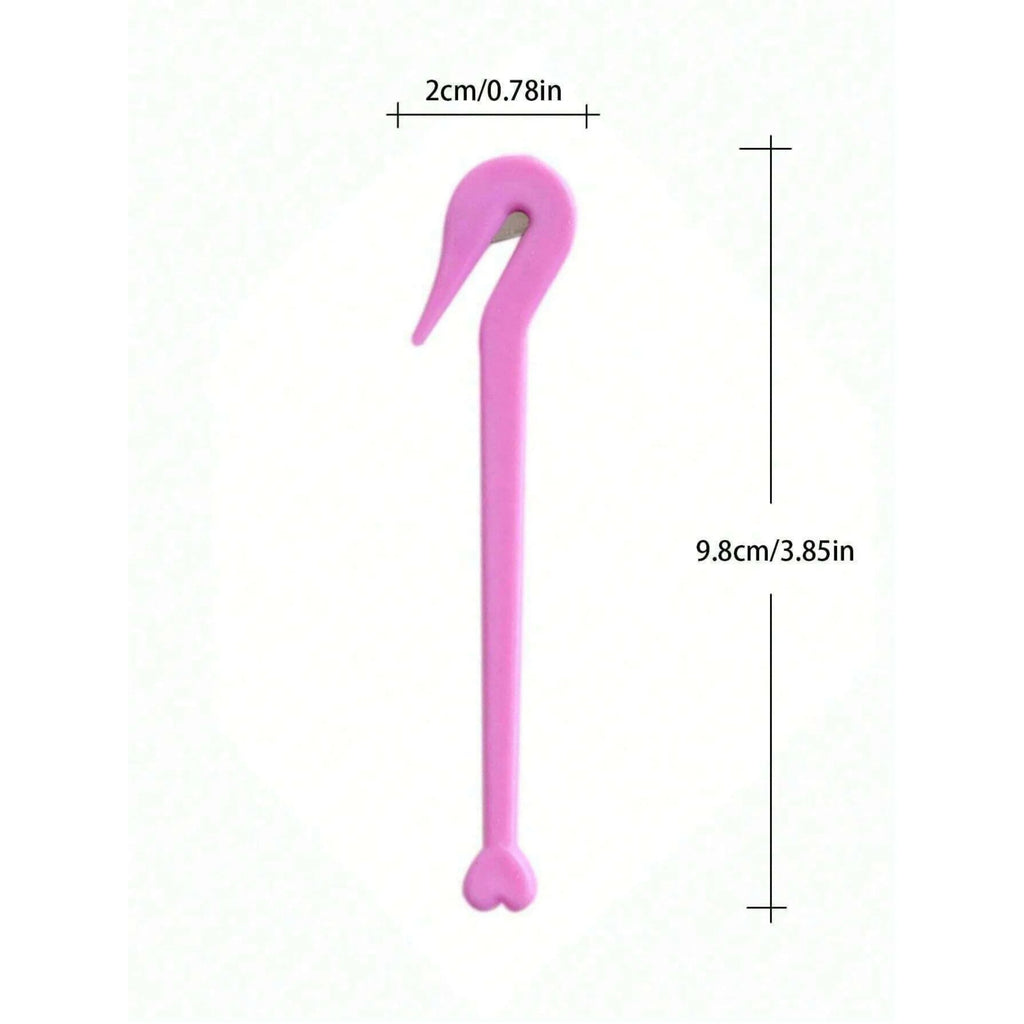 2/4/6/8Pcs Disposable Elastic Hair Band Cutter Girls Women Ponytail