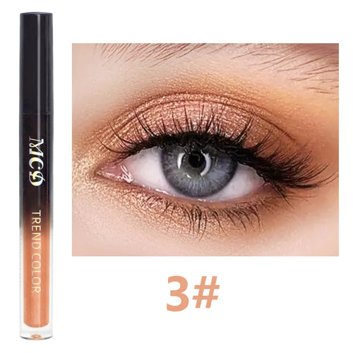 13-Shade Waterproof Liquid Eyeshadow Palette - High Shine