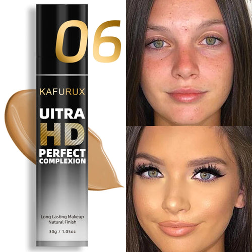 8-Color Face Foundation Cream Oil-Control Matte Concealer Waterproof