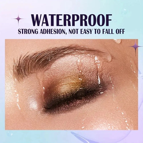 13-Shade Waterproof Liquid Eyeshadow Palette - High Shine