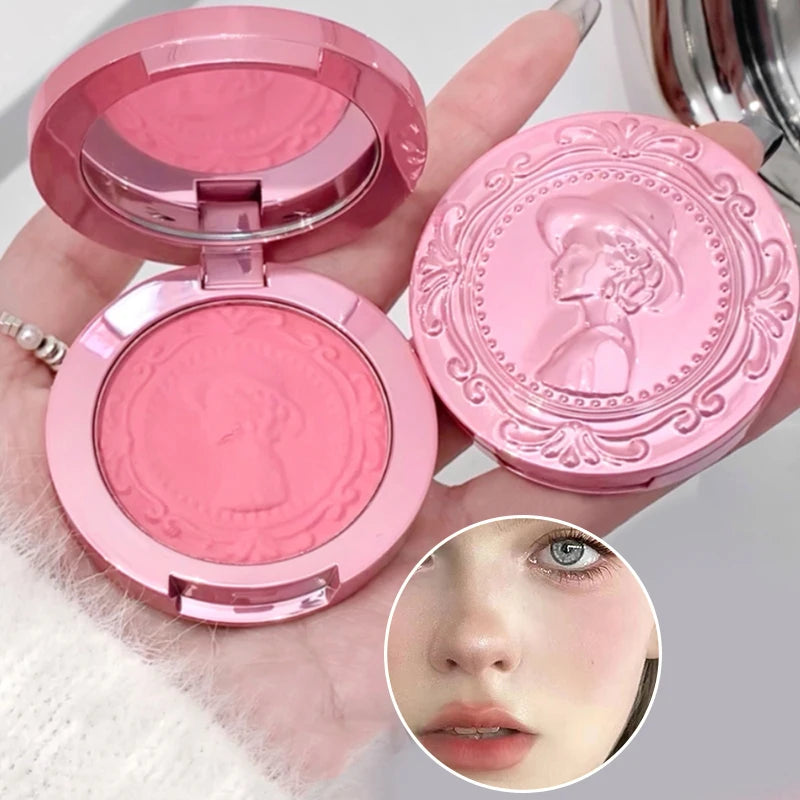 Three dimensional relief mist Color blush natural tender delicate hold
