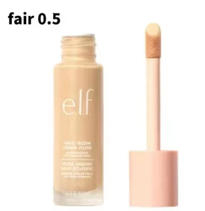 Fond de teint hydratant ELF - Nouvelle base - Spray fixateur longue tenue - Anti-taches - Cosmétiques emballés - Maquillage