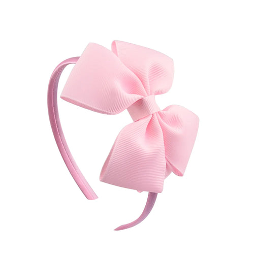20Colors Colourful Ribbon 1pcs Headband Girls Child Headwears Wide Big