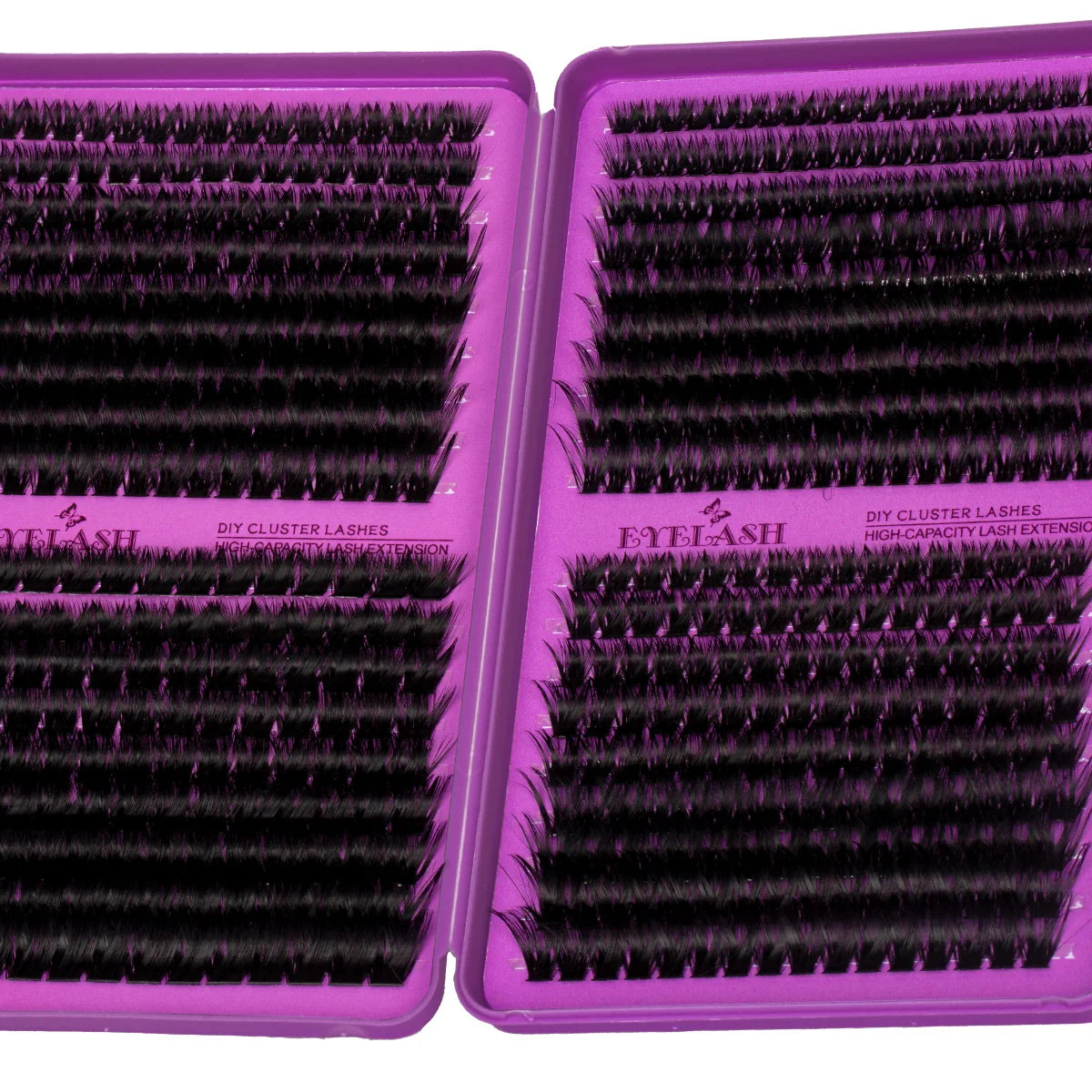 Lash Clusters Kit DIY Lash Extension Kit Large Capacity D Curl with