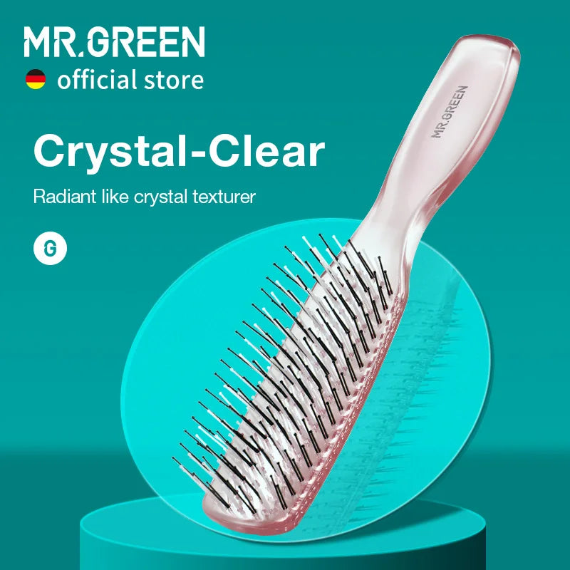 MR.GREEN Hair Brush Scalp Massage Combs Volumizing Hair Styling Fine