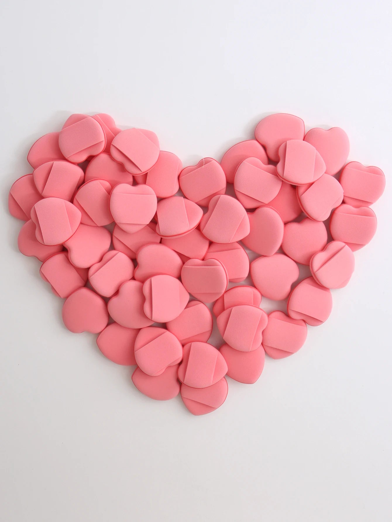 50 Mini Finger Cushions Air Cushion Powder Puff, Latex-Free Mixed