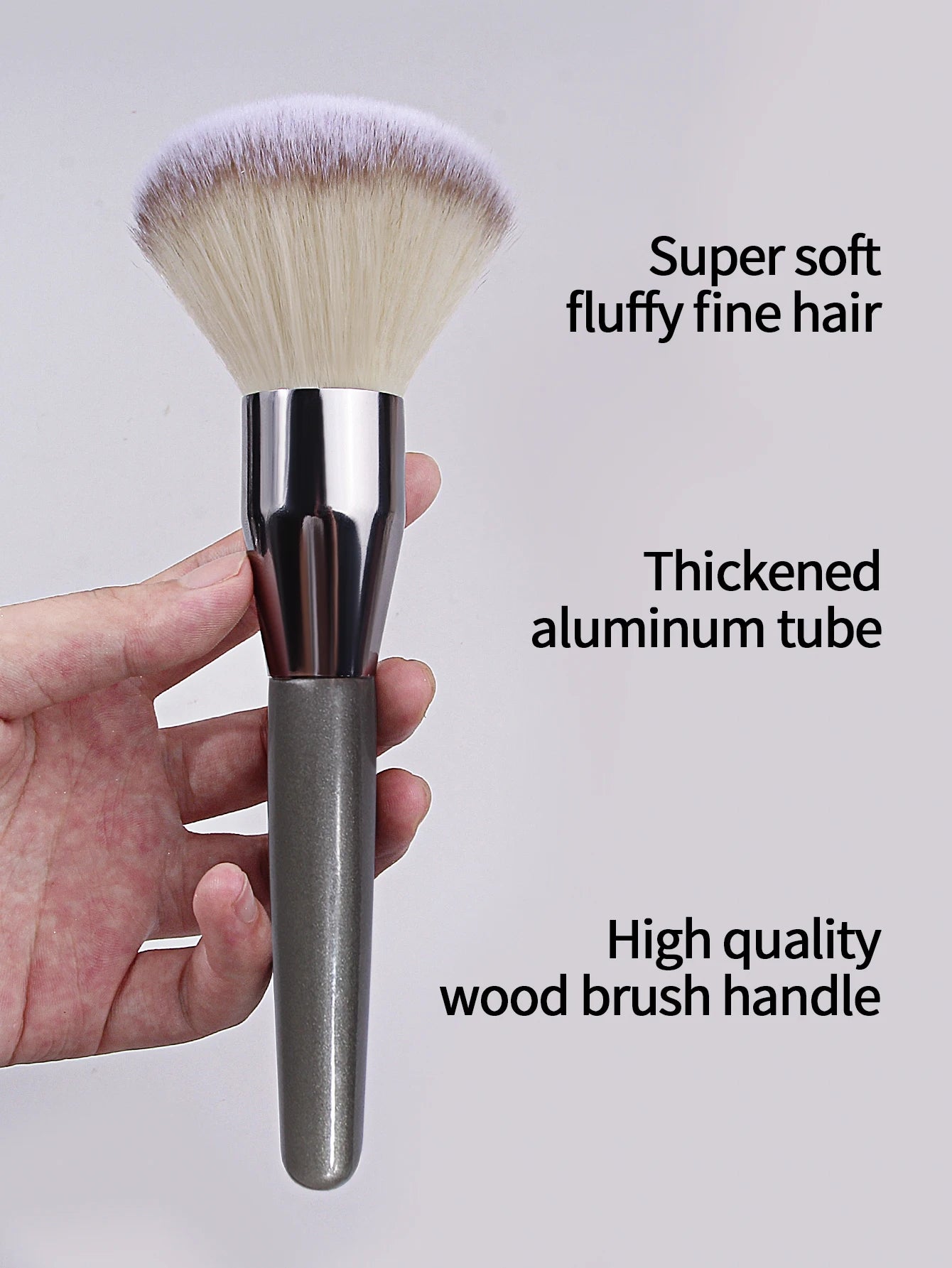 1pcs ultra large loose powder brush, high-end multifunctional setting
