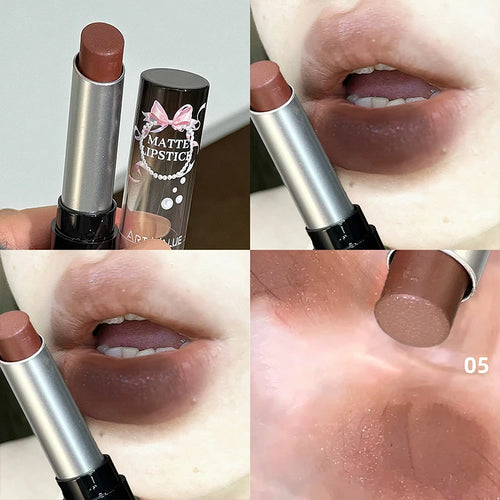 ART VALUE Brand Professional Lips Makeup Waterproof Matte Nude