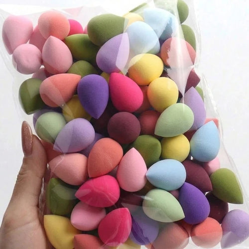 20PCS  Mini Finger Puff Beauty Cosmetic Foundation Cosmetic Sponge