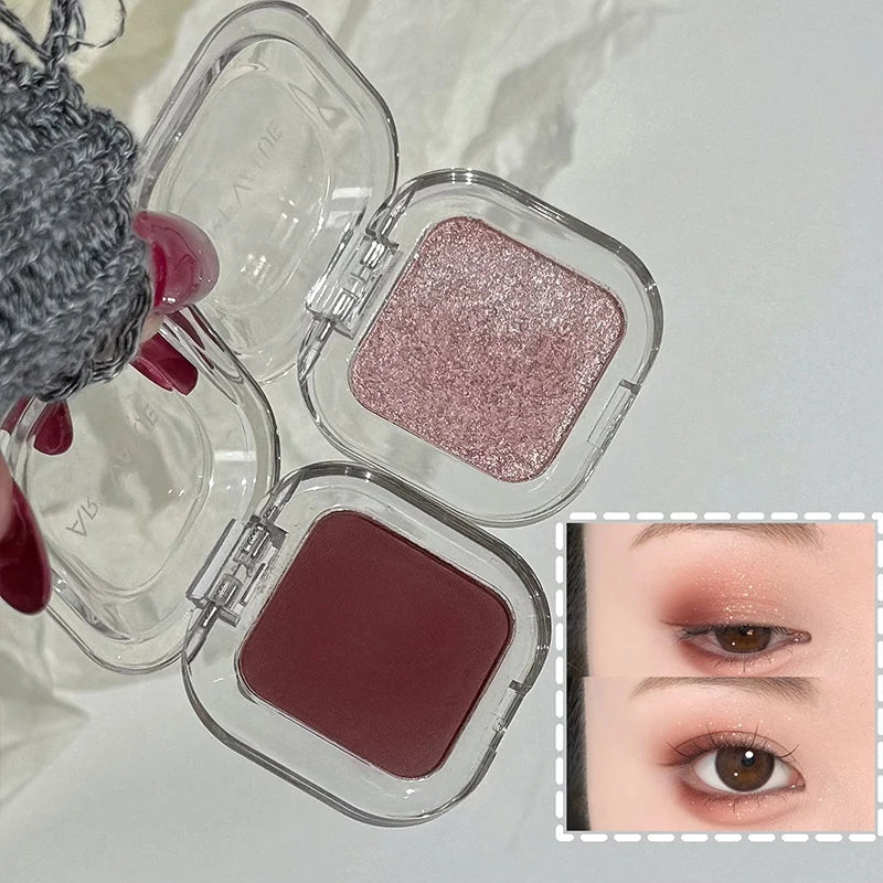 ART VALUE Single Color Eyeshadow Palette, Long-lasting, Matte &