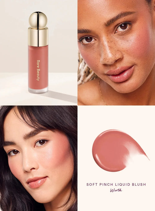 Rare Beauty Melting Cream Blush Makeup Matte Pearlescent Texture