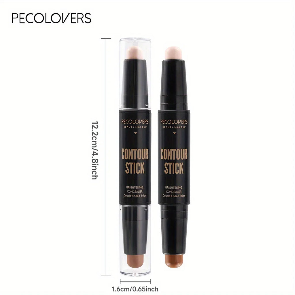 Double Head Highlight Pen Face Make Up Liquid Waterproof Contouring