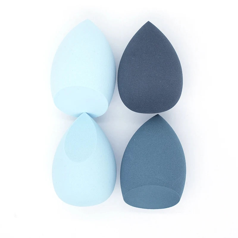 4Pc/Bag Makeup Sponge Powder Puff Dry and Wet Combined Beauty Cosmetic