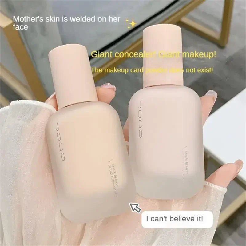 40ml Matte Liquid Foundation Full Coverage Brighten Waterproof Oil