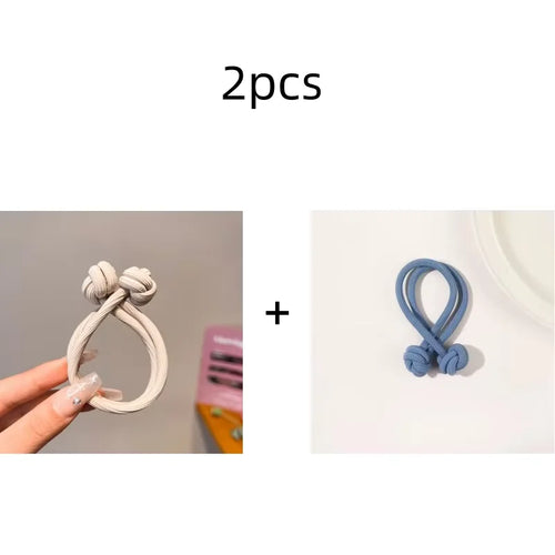 Simplicity Stretch Rubber Hair Ties for Women High elasticity Fashion