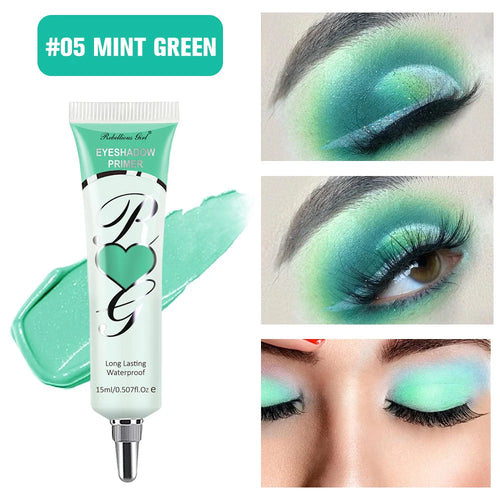 6 Colors Matte Eyeshadow Primer – Crease-Proof Oil-Control Eye Base,