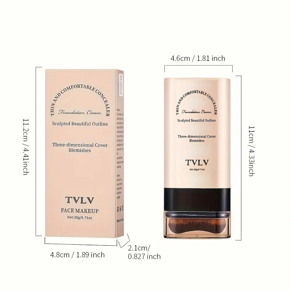TVLV eraser foundation make-up stick 20g,with brush to brighten skin