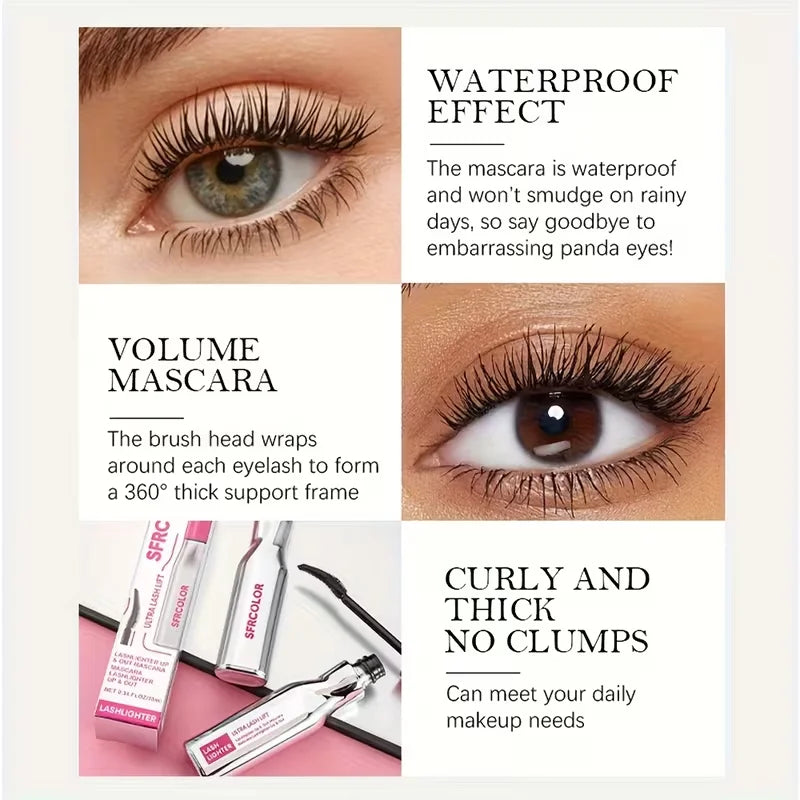 2-in-1 Lash Primer & Mascara, Volumizing & Lengthening, Waterproof