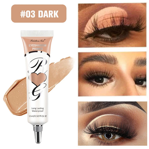 6 Colors Matte Eyeshadow Primer – Crease-Proof Oil-Control Eye Base,