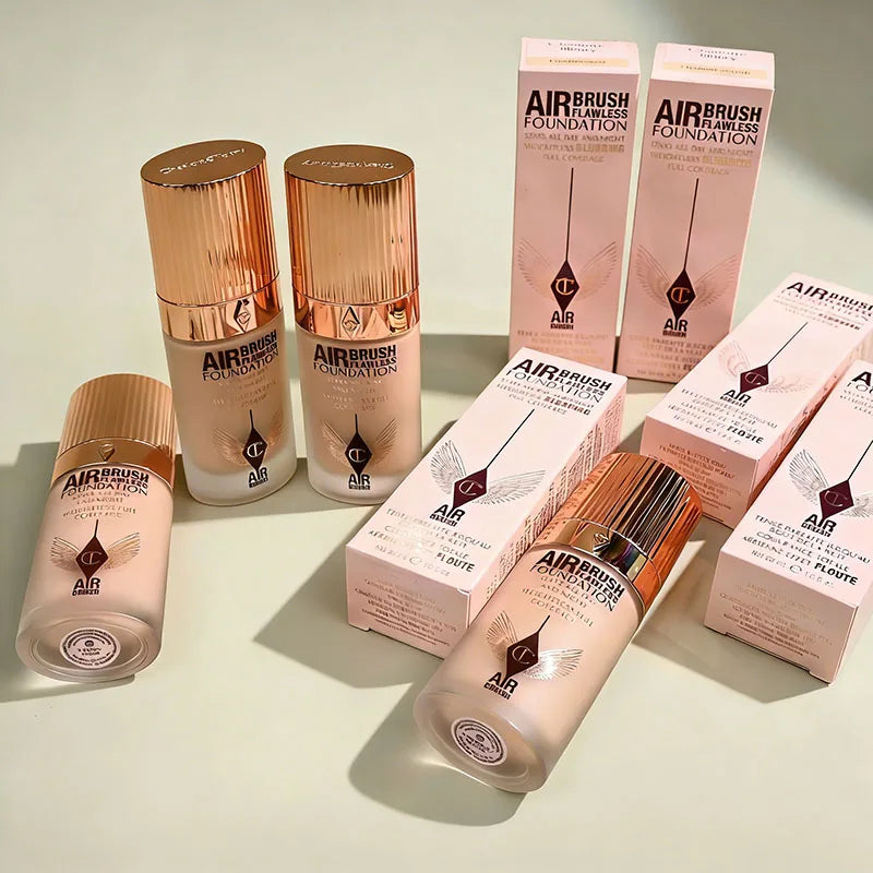Hot Selling CT 4-Color Liquid Foundation Long-Wearing Flawless