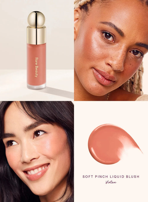 Rare Beauty Melting Cream Blush Makeup Matte Pearlescent Texture