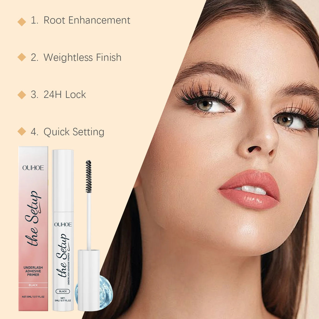 Eyelash Primer Waterproof Mascara Base 5ml Volumizing Lengthening Lash