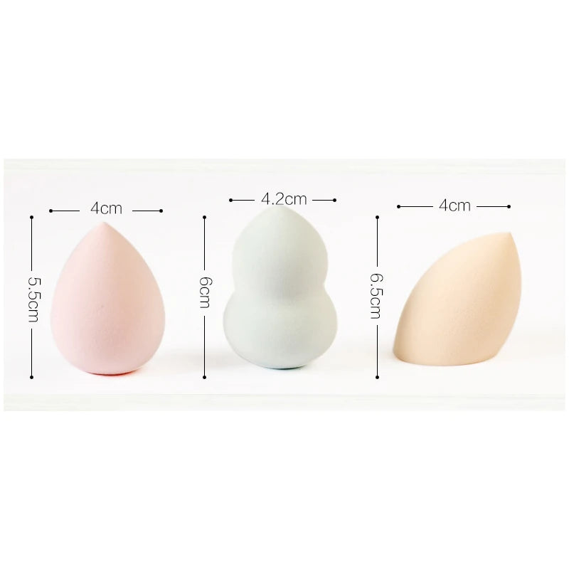 10/20/50/100Pcs Sponge Cosmetic Puff Bulk Wholesale Beauty Egg Set