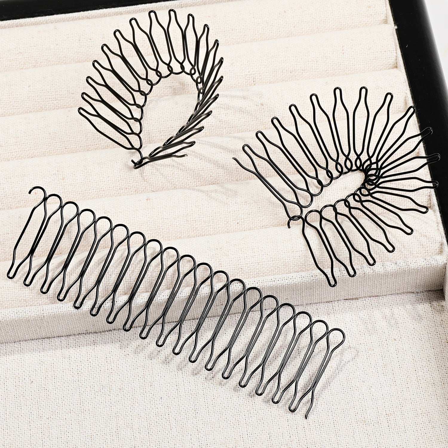 1/3Pcs Base U Shape Hair Styling Accessories for Women Girls French