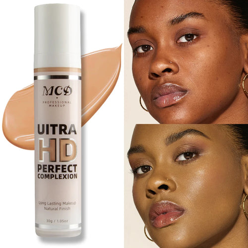 9 Shade Full Coverage Concealer Liquid Foundation  makeup high