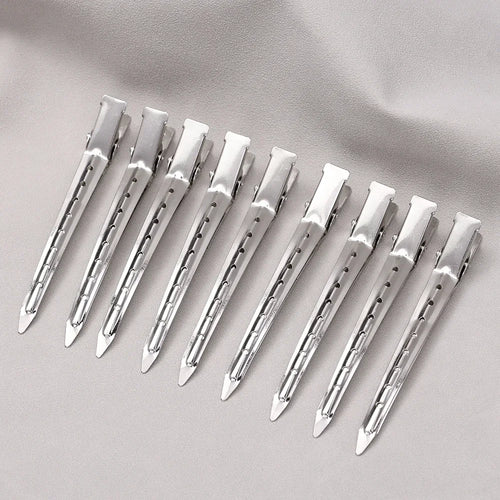Woman Hair Care Clips Metal Steel Hairdressing Sectioning Clip Clamps