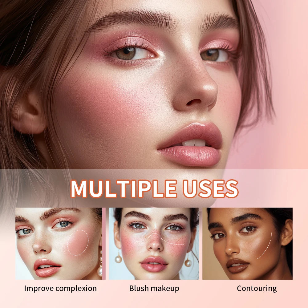Curve Case Cream Eyebrow Cream Blush Highlighter Palette Matte Shimmer