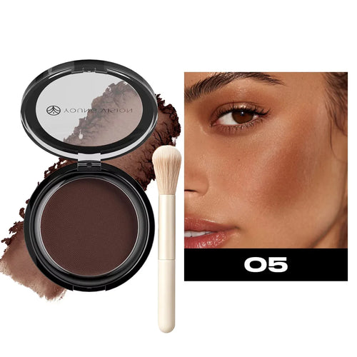 Professional Matte Contour Powder Palette - Long-Lasting Bronzer &