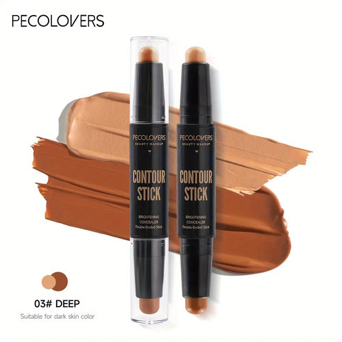 Double Head Highlight Pen Face Make Up Liquid Waterproof Contouring