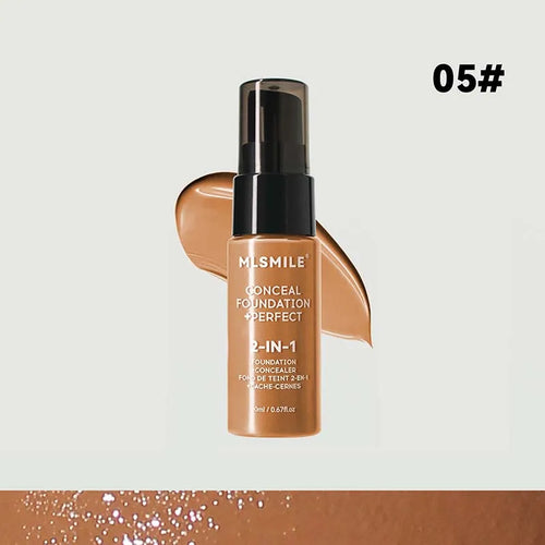 Face Foundation Cream Waterproof Long-Lasting Oil-Control Matte BB