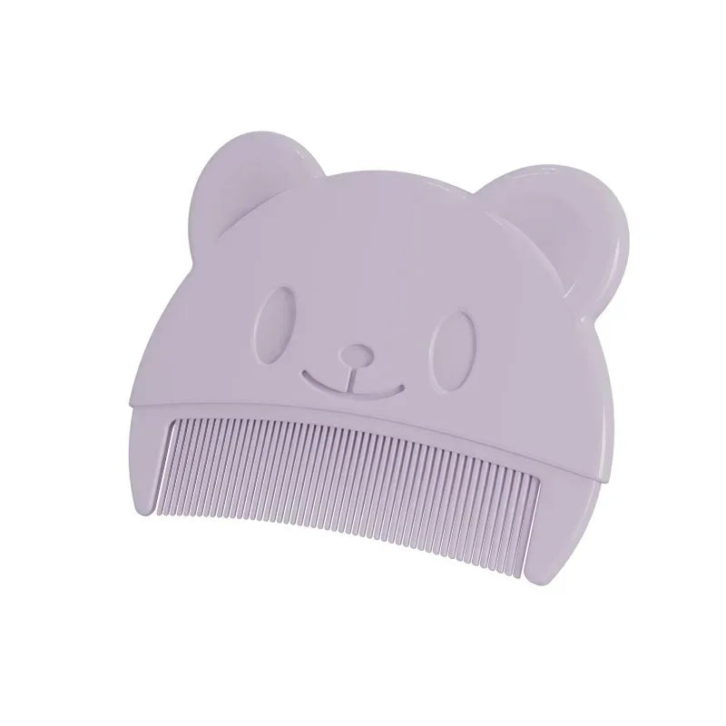 Baby shower soft comb, newborn hair cleaning products baby silicone head massager, male and female baby hair washing accessories